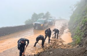Policía Estatal mantiene apoyo y monitoreo ante afectaciones por lluvias en Hidalgo