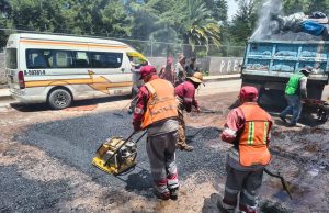 Gobierno de Tulancingo atiende la rehabilitación de vialidades y prepara nuevos reencarpetamientos