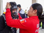 Ciudad Policía llega a Santa Ana Hueytlalpan con la participación de más de 250 estudiantes