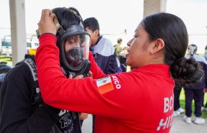 Ciudad Policía llega a Santa Ana Hueytlalpan con la participación de más de 250 estudiantes