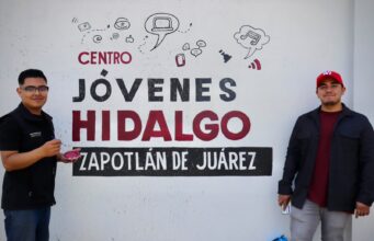 Juventudes de Hidalgo se suman a Tequios por la Paz en Zapotlán de Juárez
