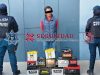 SSPH asegura a una persona y recupera acumuladores para automóvil