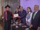 Destaca Natividad Castrejón acciones para mantener a jóvenes en las aulas durante graduaciones del CECyTEH