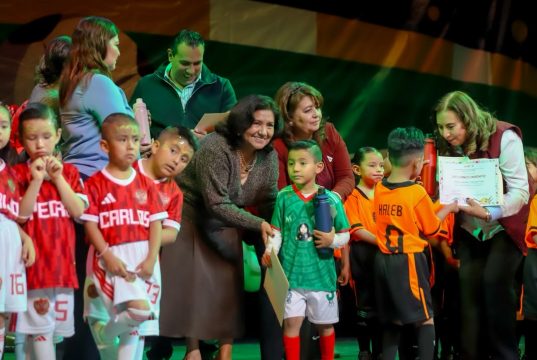 Con celebración futbolera, DIF Hidalgo clausura el ciclo escolar 2025-2026 de los Centros de Atención Infantil (CAI)