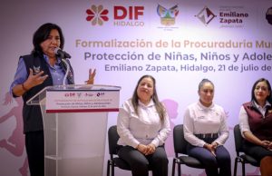 Suma Hidalgo 23 procuradurías municipales para la protección de la niñez