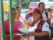 Supervisión de la Contraloría da certeza a la entrega de programas sociales en San Felipe Orizatlán