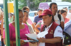 Supervisión de la Contraloría da certeza a la entrega de programas sociales en San Felipe Orizatlán