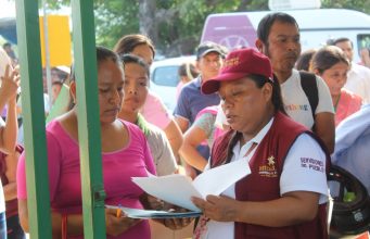 Supervisión de la Contraloría da certeza a la entrega de programas sociales en San Felipe Orizatlán