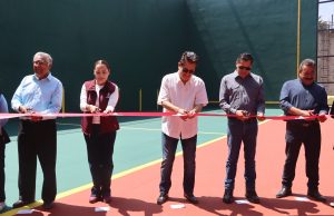 Nueva cancha de frontón en Atitalaquia impulsa el deporte y fortalece la convivencia social