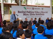 Natividad Castrejón encabeza recital poético en honor a Efrén Rebolledo