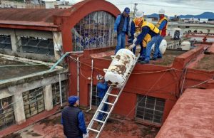Retiro y reemplazo de tanques de gas LP en el Mercado Municipal Gilberto Gómez