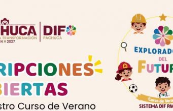 Abre DIF Pachuca inscripciones para el Curso de Verano “Exploradores del Futuro”