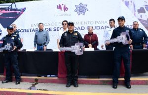 Tulancingo fortalece su estrategia de seguridad con patrullas, tecnología de última generación y nuevo equipamiento para proteger a las familias