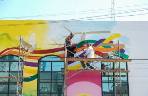 Gobierno de Huejutla se suma a transformación artística de edificio del poder judicial