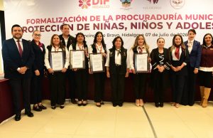 Tulancingo formaliza la instalación de la Procuraduría Municipal de Protección de Niñas, Niños y Adolescentes