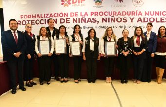 Tulancingo formaliza la instalación de la Procuraduría Municipal de Protección de Niñas, Niños y Adolescentes