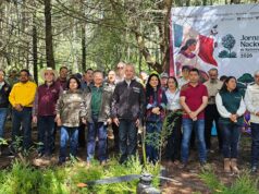 Julio Menchaca entrega dos millones de plantas para reforestar los 84 municipios