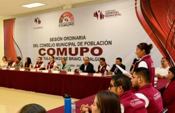 Se realiza en Tulancingo la Segunda Sesión del COMUPO