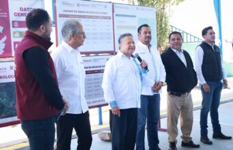 Destinan más de 326 mdp para reconstruir carreteras e infraestructura hidráulica en Nicolás Flores