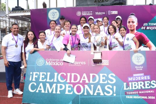 Hidalgo conquista el campeonato regional del torneo Mundial Mujeres Libres 2026