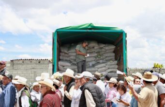 Entrega Saderh más de 5.3 mdp en insumos agrícolas y ganado para 600 familias del sur de Hidalgo