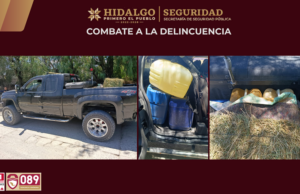 Asegura SSPH a dos personas con mil 200 litros de huachicol en Ixmiquilpan