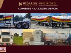 SSPH recupera 90 mil litros de hidrocarburo robado en Tula y Singuilucan