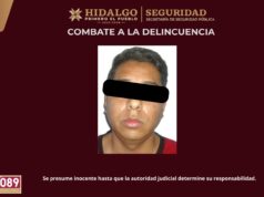 SSPH detiene a encargado del Centro de Control y Comando C2 de Villa de Tezontepec, vinculado con grupo delictivo