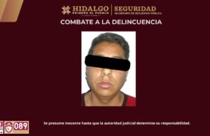 SSPH detiene a encargado del Centro de Control y Comando C2 de Villa de Tezontepec, vinculado con grupo delictivo