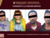 Asegura SSPH a cuatro personas relacionadas con robos a negocios en Mineral de la Reforma