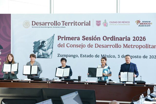 PRIMERA SESIÓN ORDINARIA 2026 DEL CONSEJO DE DESARROLLO METROPOLITANO DEL VALLE DE MÉXICO_AIFA