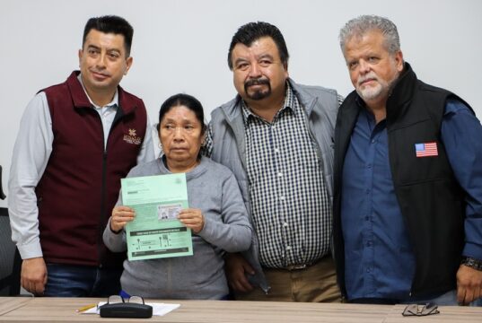 A través de “Raíces de Hidalgo”, Sebiso gestiona viaje y visas para reencuentro familiar en EE.UU.