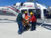 Coordinan SSH, IMSS-Bienestar y DIF Hidalgo vuelo de emergencia para menor con cardiopatía de la Huasteca