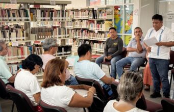 Coordina alcaldía de Huejutla con el sector educativo participación en cuadrillas y foros del Xantolo 2026