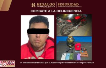 Cae en Tepeapulco presunto asaltante serial de tiendas de conveniencia en Hidalgo y Edomex