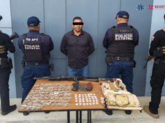 SSPH asegura generador de violencia en la región de Tula; armado y con droga