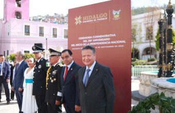 Rinden homenaje a Miguel Hidalgo los tres poderes del estado y mandos de seguridad