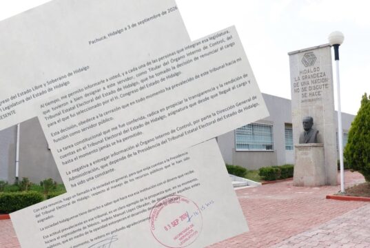 POR PRESUNTA OPACIDAD EN LA RENDICIÓN DE CUENTAS EN EL TEEH, RENUCIA TITULAR DEL ÓRGANO INTERNO DE CONTROL
