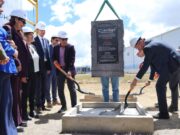 Colocan primera piedra de la empresa italiana Hi-Ref en Villa de Tezontepec