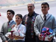 Natividad Castrejón encabeza jornada educativa en Ixmiquilpan