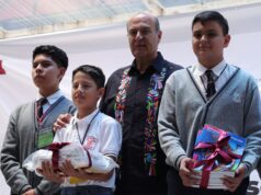 Natividad Castrejón encabeza jornada educativa en Ixmiquilpan