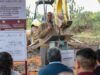Coloca Natividad Castrejón primera piedra de bachillerato con inversión de 20.4 mdp en Tezontepec