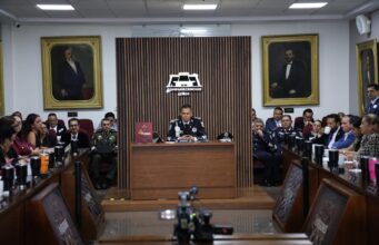 Rinde cuentas Salvador Cruz Neri ante la LXVI Legislatura: resalta golpes al crimen e inversión de 2 mil mdp