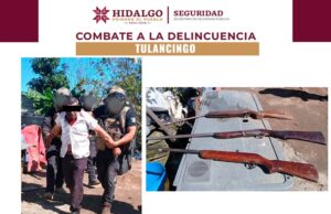 Rescata SSPH a mujer plagiada por su expareja en Tulancingo tras enfrentamiento a balazos