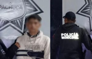 Caen dos sujetos en Pachuca tras robar medidor de agua; portaban presunta droga y herramienta