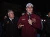 Jorge Reyes pone fin a 11 años de rezago en el alumbrado del bulevar Santa Catarina