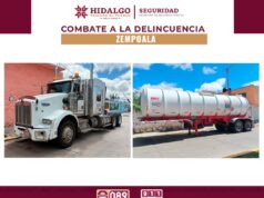 SSPH asegura 29 mil litros de hidrocarburo y detiene a un hombre en Zempoala
