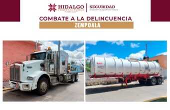 SSPH asegura 29 mil litros de hidrocarburo y detiene a un hombre en Zempoala
