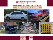 Desmantela SSPH tres puntos de droga en Pachuca y Huasca; aseguran cerca de 4 mil dosis y a tres personas
