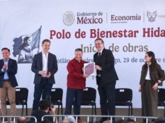 Inician Julio Menchaca y Marcelo Ebrard construcción del Polo de Bienestar en Zapotlán con inversión de 10 mil mdp